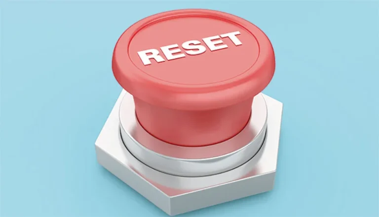 Dándole un «reset» a la vida